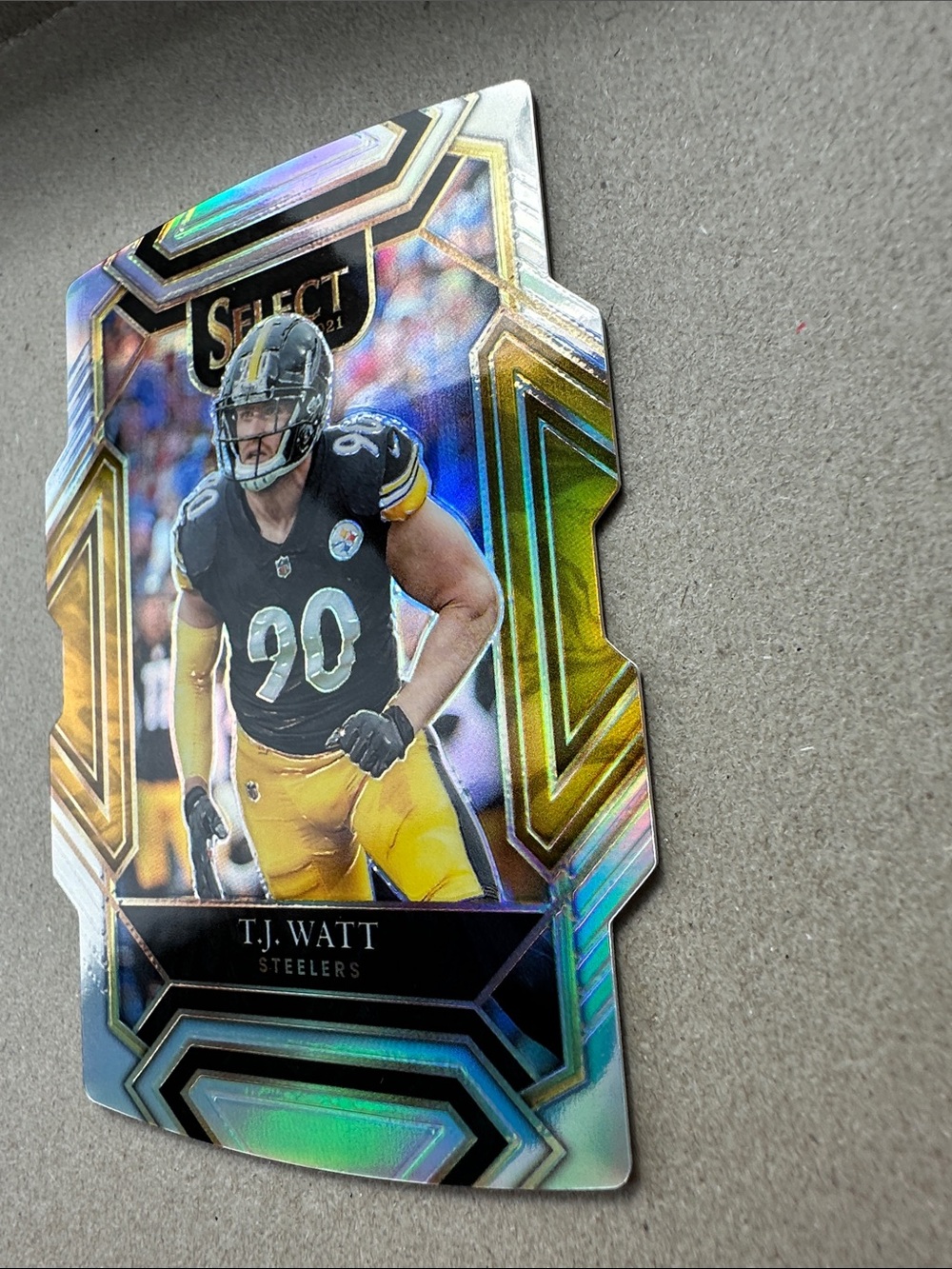 Steelers TJ Watt Chrome PowerPlayers & Freiermuth/Sawyer/Fautanu/Johnson rookies - Picture 5 of 16